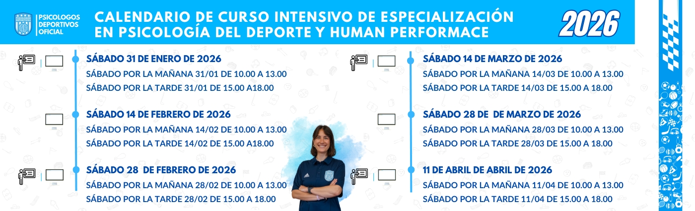Calendario de Curso intensivo de especializaci