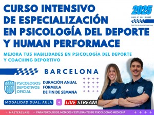 Master psicologia dello sport psicologos deportivos 18 EDIZIONE 2025